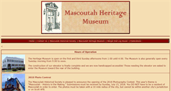 Desktop Screenshot of mascoutahheritagemuseum.org